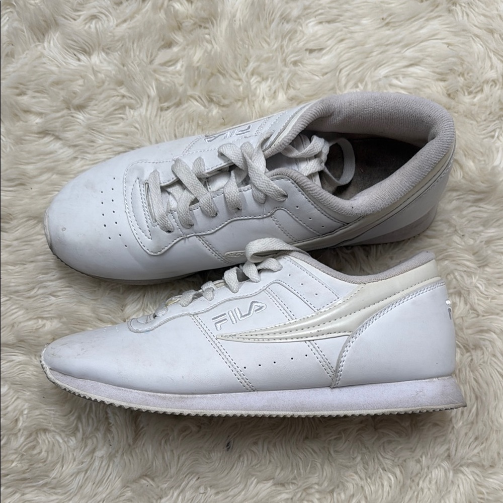 Fila White Sneakers size 9.5/10